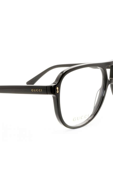 gucci occhiali a goccia|occhiali da vista donna Gucci.